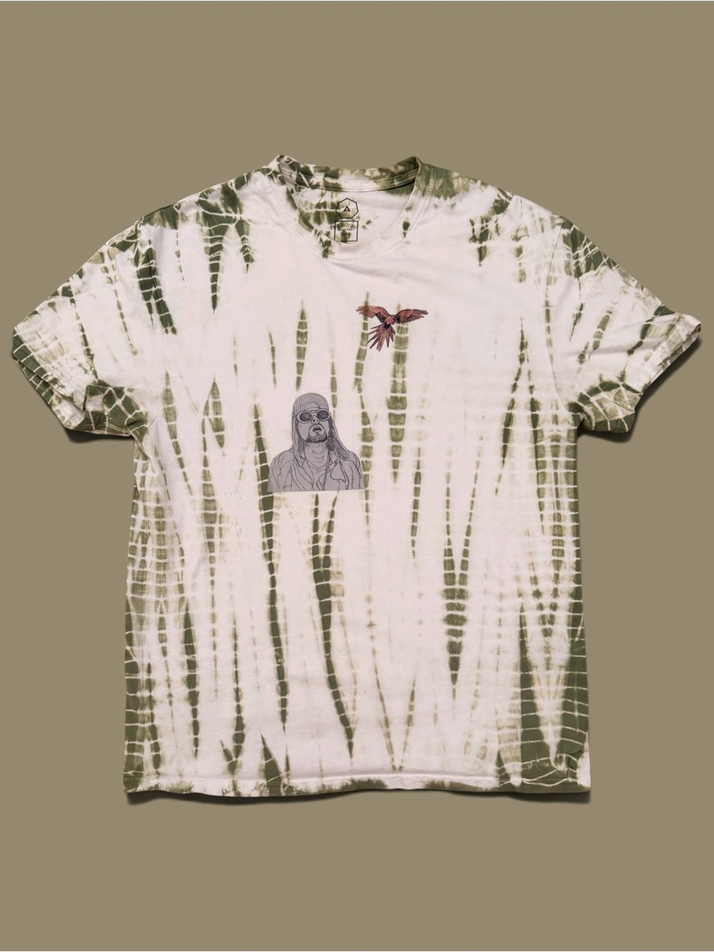 Alchemist Miami “Hold Fast 2018” Kurt Cobain Tie-Dye T-shirt XS Rare